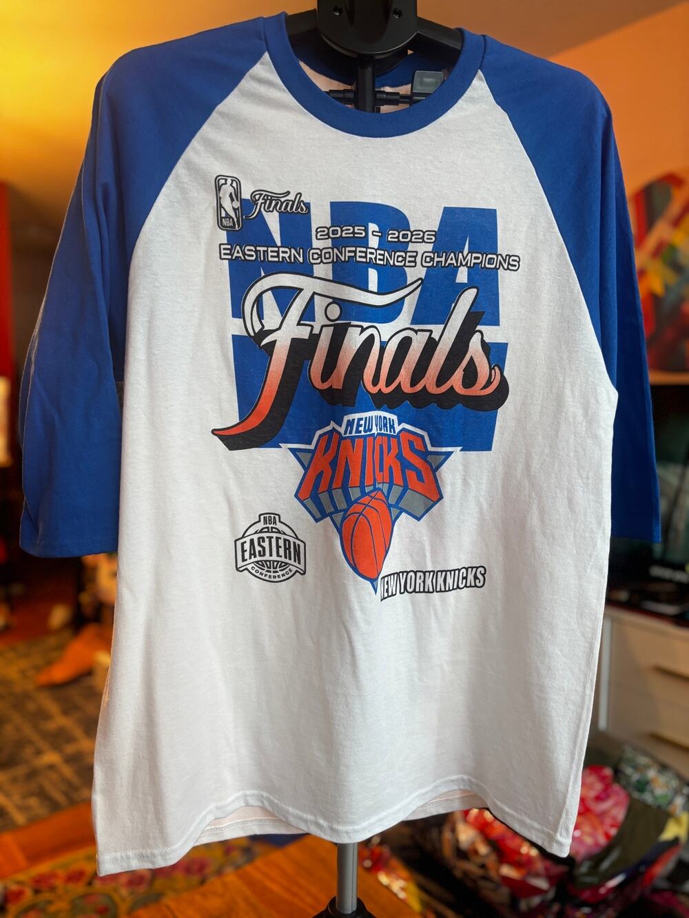 Knicks in Five Raglan T-shirt